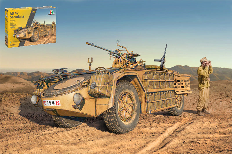 MODELLINO Italeri AS 42 SAHARIANA KIT 1:35 MODEL SCALE IT6530 250506