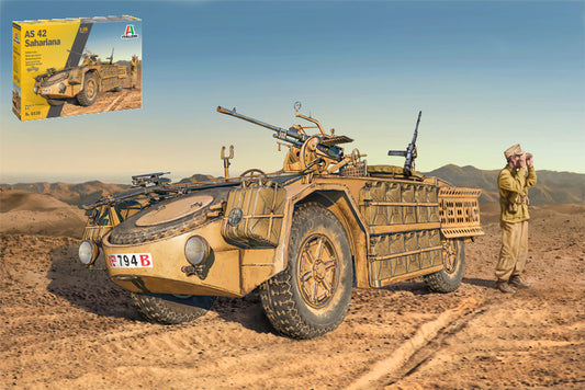 MODELLINO Italeri AS 42 SAHARIANA KIT 1:35 MODEL SCALE IT6530 250506