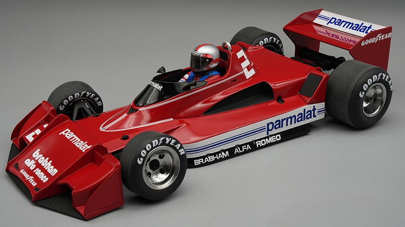 MODELLINO Tecnomodel BRABHAM BT45C N.2 BRAZILIAN GP 1978 J.WATSON W/DRIVER 1:18 MODEL SCALE TMD18327B 250506