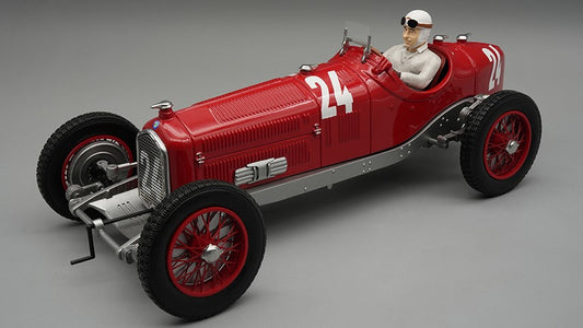 MODELLINO Tecnomodel ALFA ROMEO P3 TIPO B N.24 MONZA GP 1932 T.NUVOLARI W/DRIVER 1:18 MODEL SCALE TMD18326C 250506