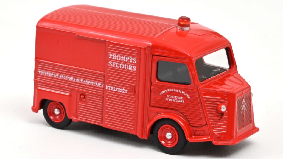 CITROEN HY 1969 FIRETRUCK 1:58 Scale Varie Norev