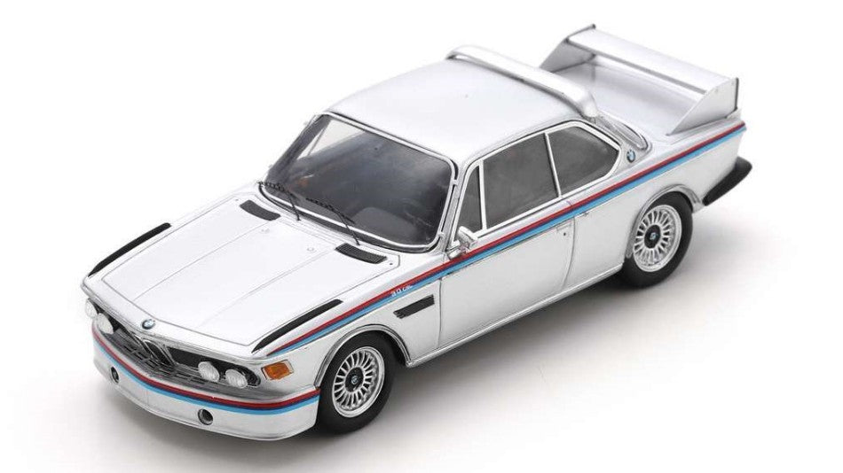 MODELLINO IN SCALA Schuco COMPATIBILE CON BMW 3.0 CSL 1973 SILVER (PRO.R43) 1:43 MODEL SCALE SH450936400 241217