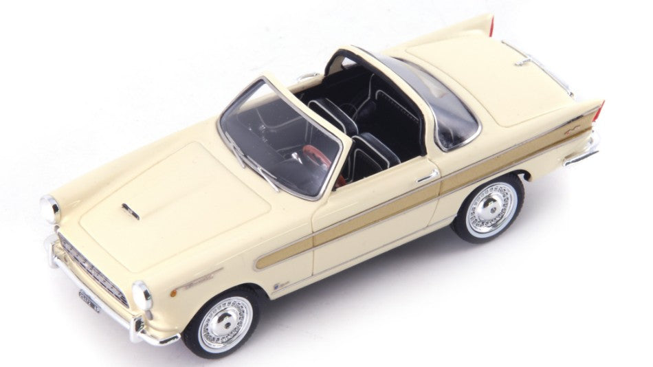 MODELLINO IN SCALA Autocult COMPATIBILE CON FIAT 1200 VIGNALE WONDERFUL 1958 IVORY 1:43 MODEL SCALE ATC05049 241217