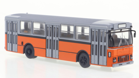 MODELLINO Brekina FIAT 418 AL AUTOBUS 1976 GREY-ORANGE 1:87 MODEL SCALE BRE59951 250506