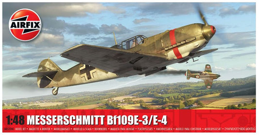 MODELLINO Airfix MESSERSCHMITT Bf109E-3 E-4 KIT 1:48 MODEL SCALE A05120C 250506