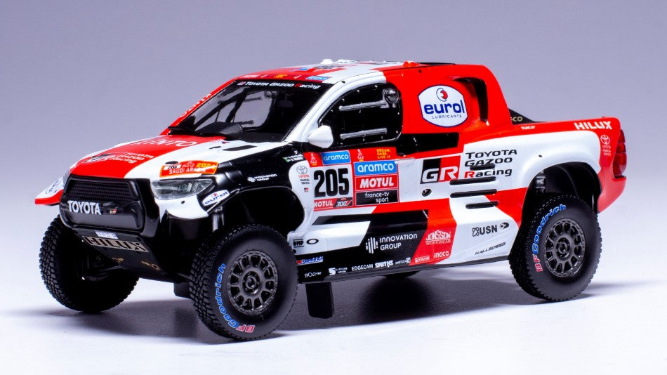 TOYOTA GR DKR HILUX T N.205 RALLY DAKAR 2022 DE VILLIERS-MURPHY 1:43 Scala 1:43 Ixo Model