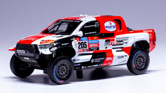 TOYOTA GR DKR HILUX T N.205 RALLY DAKAR 2022 DE VILLIERS-MURPHY 1:43 Scala 1:43 Ixo Model