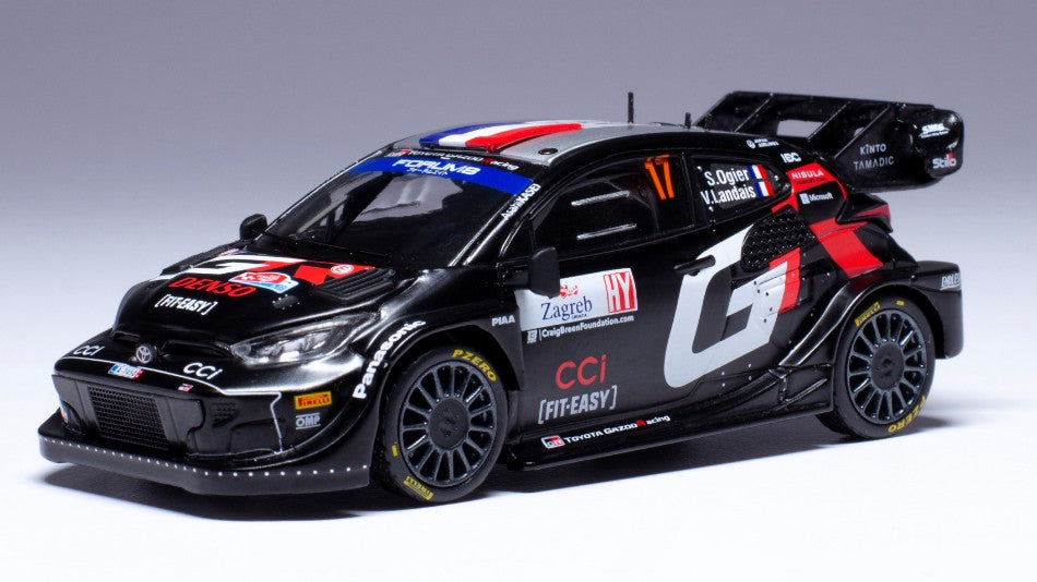 MODELLINO Ixo Model TOYOTA YARIS WRC N.17 RALLY CROATIA 2024 OGIER/LANDAIS 1:43 MODEL SCALE RAM932 250506