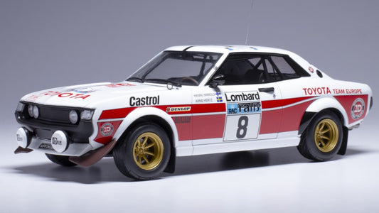 MODELLINO Ixo Model TOYOTA CELICA 2000 GT N.8 RAC RALLY 1977 MIKKOLA-HERTZ 1:18
 MODEL SCALE 18RMC189A 250506