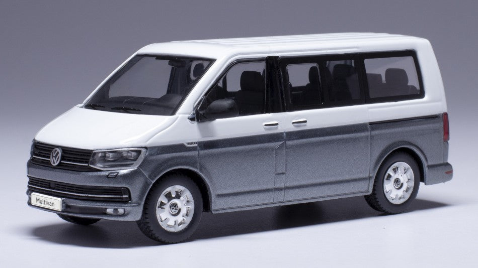 VW T6 MULTIVAN 2017 WHITE/GREY 1:43 Scala 1:43 Ixo Model