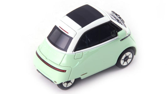 MODELLINO IN SCALA Avenue43 COMPATIBILE CON MICROLINO "URBAN" (CLOSED ROOF) 2024 MINT/WHITE 1:43 MODEL SCALE AVN60121 241217