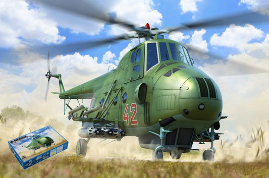 ELICOTTERO MI-4AV HOUND KIT 1:48 Scala 1:48 Trumpeter