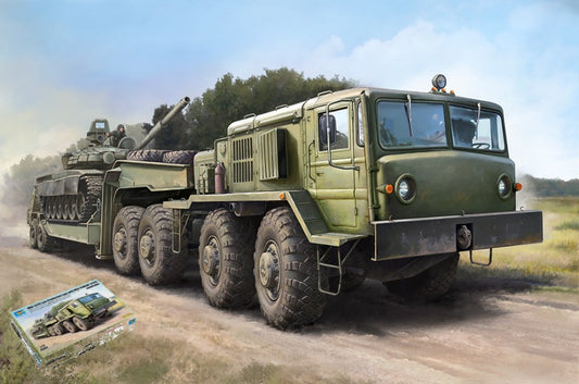 RUSSIAN SEMITRAILER MAZ-537G LATE PRODUCTION KIT 1:72 Scala 1:72 Trumpeter