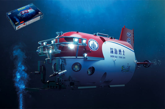 MODELLINO Trumpeter SUBMERSIBLE 2017 SHEN HAI YONG SHI ARCHEOLOGICAL EXCAVATION KIT 1:72 MODEL SCALE TP07332 250506