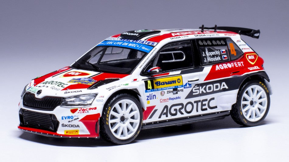 MODELLINO Ixo Model SKODA FABIA RALLY2 E N.4 BARUM RALLY 2022 KOPECKY-HLOUSEK 1:43 MODEL SCALE RAM936 250506