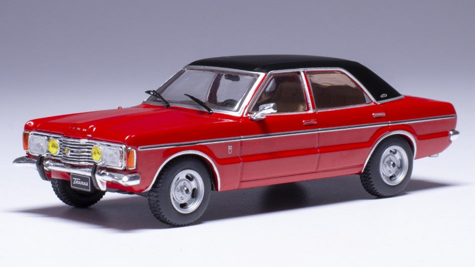 FORD TAUNUS GXL 1973 RED 1:43 Scala 1:43 Ixo Model