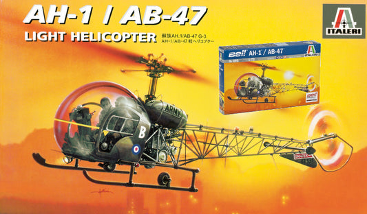 ELICOTTERO AH 1/AB-47 KIT 1:72 Scala 1:72 Italeri