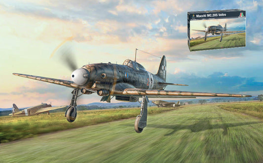 MODELLINO Italeri MACCHI MC 205 VELTRO KIT 1:32 MODEL SCALE IT2519 250506