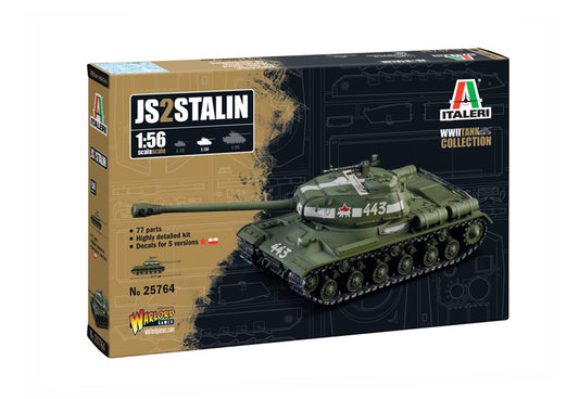 MODELLINO Italeri JOSIF STALIN JS-2 KIT 1:56 MODEL SCALE IT25764 250506
