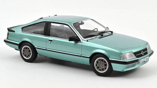 MODELLINO IN SCALA Norev COMPATIBILE CON OPEL MONZA 2.5 E 1983 BERYLL GREEN METALLIC 1:18 MODEL SCALE NV183643 241217