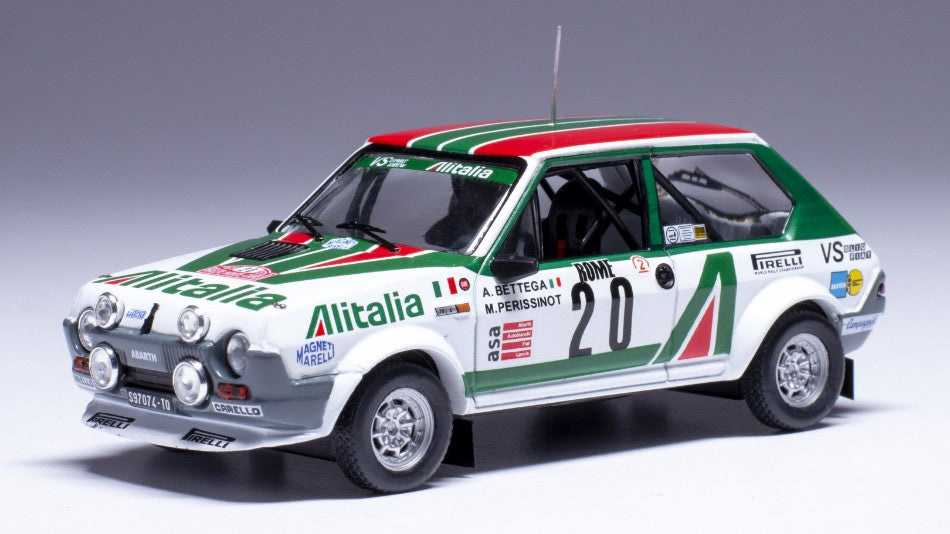FIAT RITMO 75 ABARTH N.20 RALLY MONTE CARLO 1979 BETTEGA-PERISSINOT 1:43 Scala 1:43 Ixo Model
