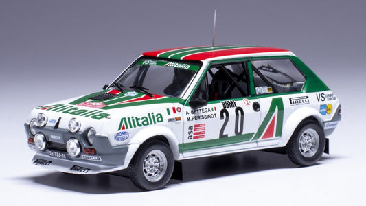 FIAT RITMO 75 ABARTH N.20 RALLY MONTE CARLO 1979 BETTEGA-PERISSINOT 1:43 Scala 1:43 Ixo Model