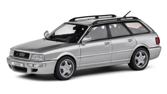 MODELLINO IN SCALA Solido COMPATIBILE CON AUDI A4 RS2 AVANT SW STATION WAGON 1995 POLAR SILVER 1:43 MODEL SCALE SL4310104 241217