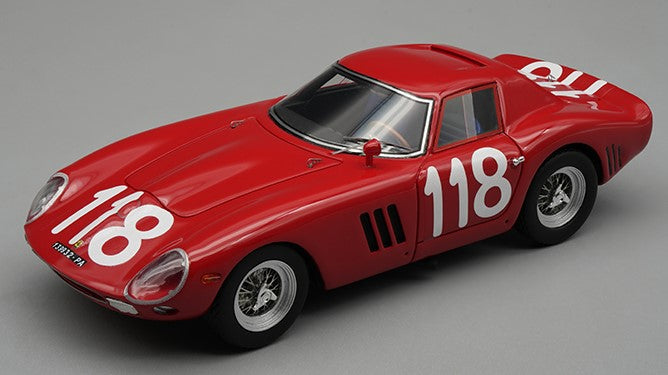 FERRARI 250 GTO 64 N.118 TARGA FLORIO 1965 RAVETTO-STARABBA 1:43 Scala 1:43 Tecnomodel