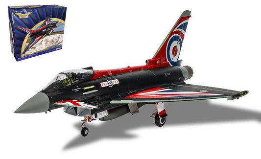 MODELLINO Corgi EUROFIGHTER TYPHOON FGR.4 ZJ914 BLACKJACK FIT Lt Adam O'Hare 1:48 MODEL SCALE AA29003 250506
