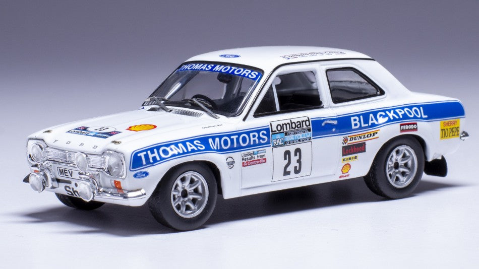 MODELLINO Ixo Model FORD ESCORT MK I RS 1600 N.23 RAC RALLY 1975 COLEMAN-O'SULLIVAN 1:43 MODEL SCALE RAC439 250506