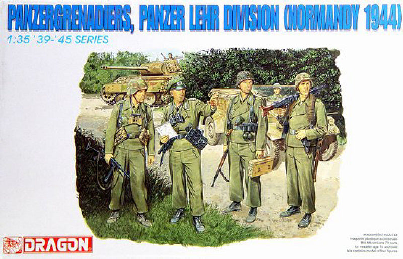 MODELLINO Dragon PANZERGRENADIERS NORMAND 44 KIT 1:35 MODEL SCALE D6111 250506