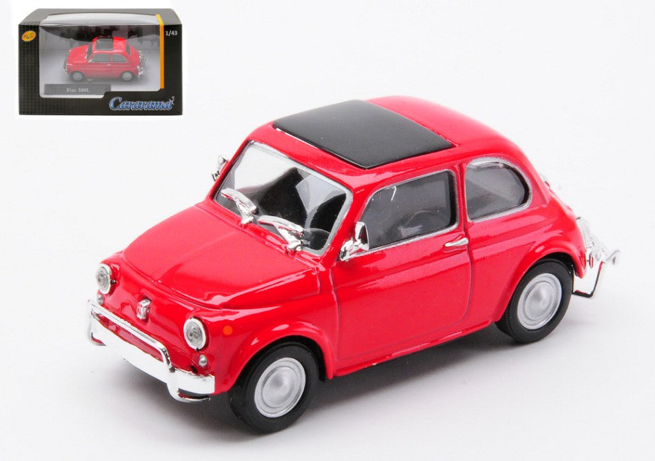 MODELLINO Cararama FIAT 500L CLOSED ROOF RED 1:43 MODEL SCALE CA15850 250506
