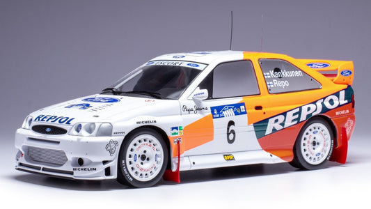 FORD ESCORT WRC N.6 AKROPOLIS RALLY 1997 KANKKUNEN-REPO 1:18
 Scala 1:18 Ixo Model