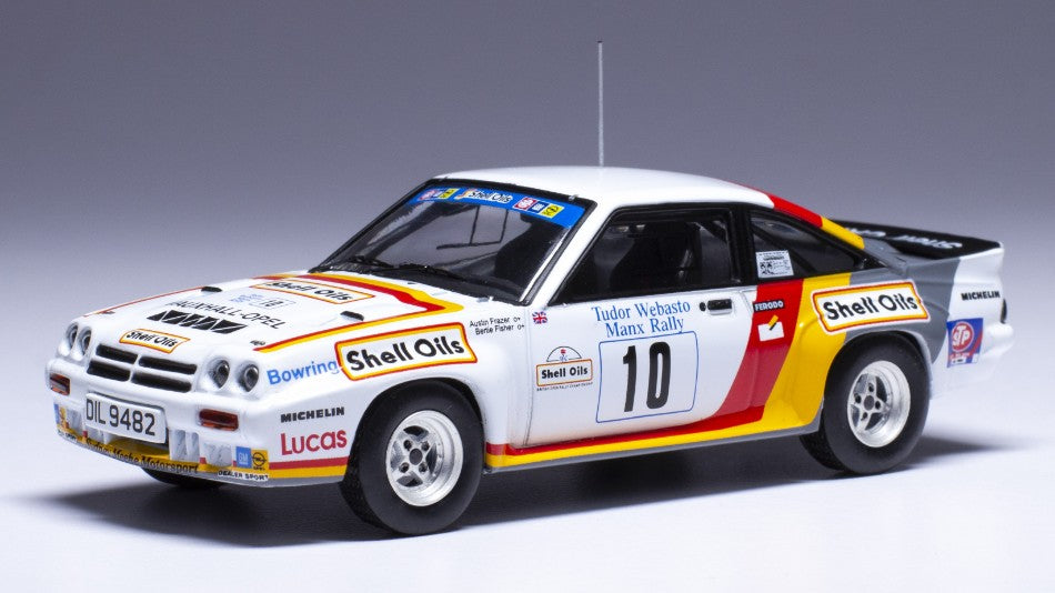 MODELLINO Ixo Model OPEL MANTA 400 N.10 RAC RALLY 1985 FISHER-FRAZER 1:43 MODEL SCALE RAC442 250506