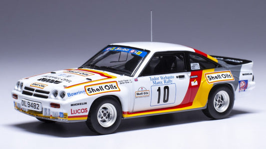 MODELLINO Ixo Model OPEL MANTA 400 N.10 RAC RALLY 1985 FISHER-FRAZER 1:43 MODEL SCALE RAC442 250506