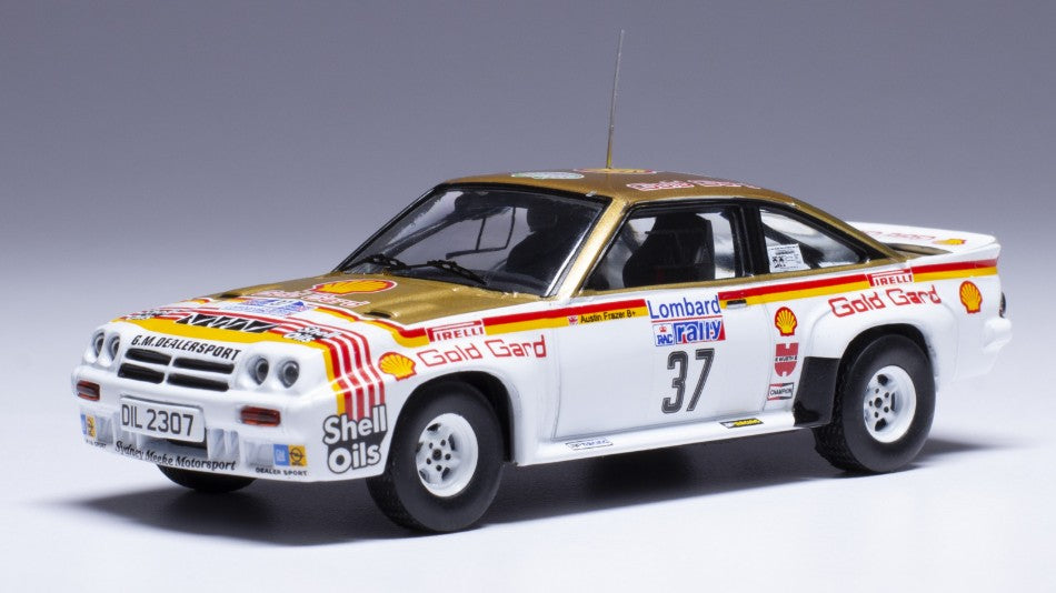 MODELLINO Ixo Model OPEL MANTA 400 N.37 RAC RALLY 1984 FISHER-FRAZER 1:43 MODEL SCALE RAC443 250506