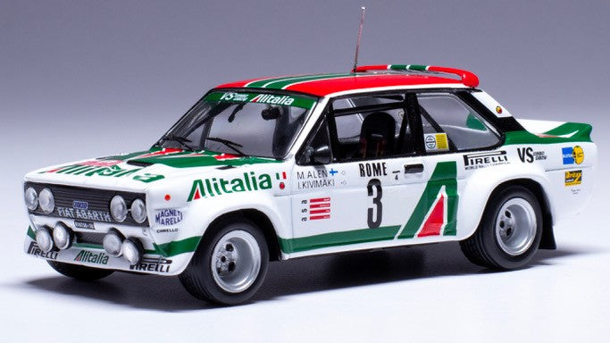 FIAT 131 ABARTH N.3 RALLY MONTE CARLO 1979 ALEN-KIVIMAKI 1:43 Scala 1:43 Ixo Model