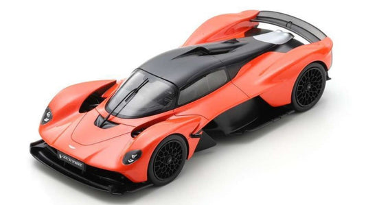 MODELLINO IN SCALA Schuco COMPATIBILE CON ASTON MARTIN VALKYRIE 2021 COSMOS ORANGE 1:18 MODEL SCALE SH450048800 241217
