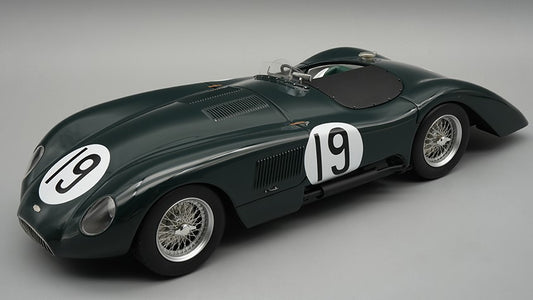 JAGUAR C-TYPE LONGTAIL N.19 LE MANS 1952 WHITEHEAD-STEWARTC/VETRINA 1:18 Scala 1:18 Tecnomodel