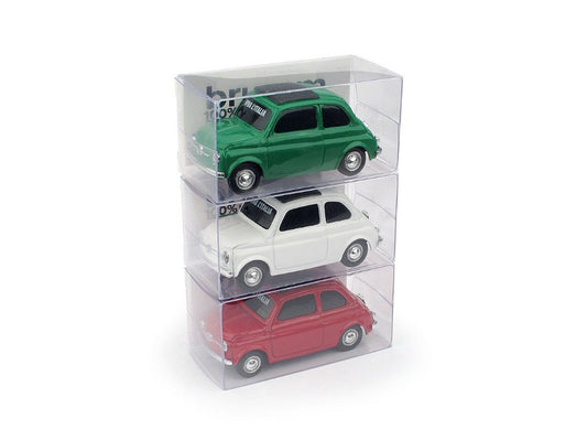 MODELLINO IN SCALA Brumm COMPATIBILE CON FIAT 500 BANDIERA ITALIANA 1x BR018-BR019-BR020 1:43 MODEL SCALE BMVBR03 241217