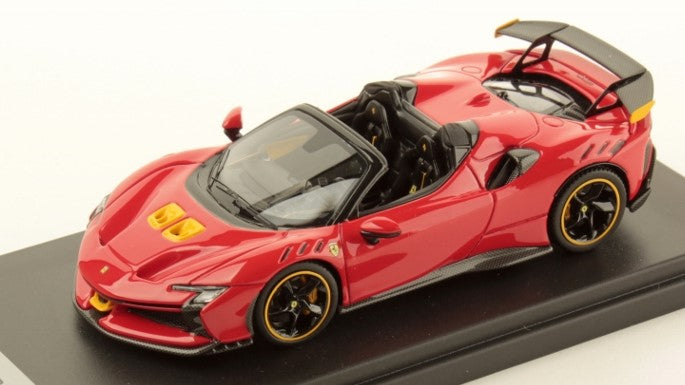 MODELLINO IN SCALA Looksmart COMPATIBILE CON FERRARI SF90 XX SPIDER ROSSO SCUDERIA 1:43 MODEL SCALE LS552D 241217