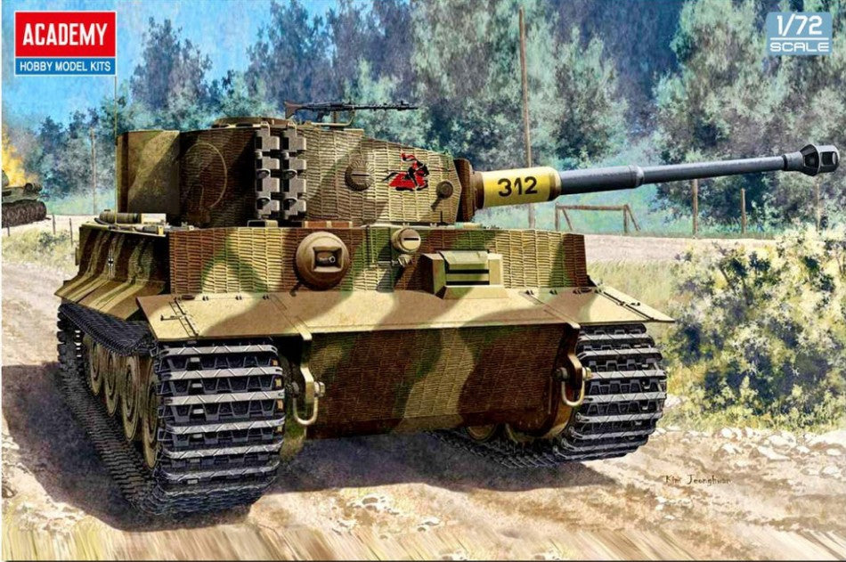 GERMAN TIGER-VER.LATE KIT 1:72 Scala 1:72 Academy