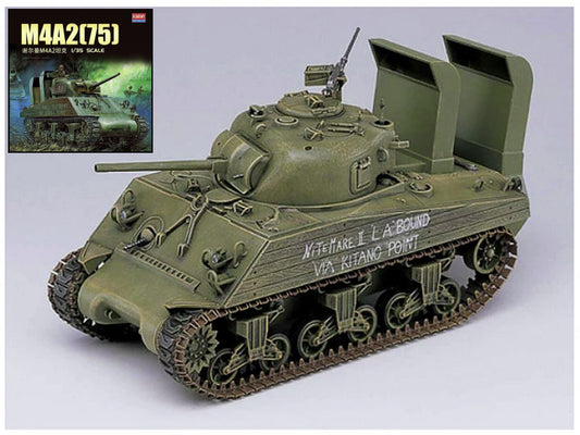 MODELLINO Academy USMC M4A2 (75) PACIFIC THEATER KIT 1:35 MODEL SCALE ACD13562 250506