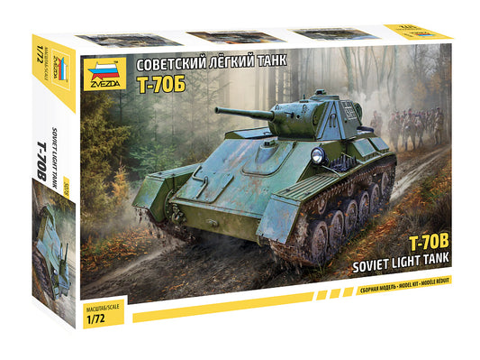 MODELLINO Zvezda T-70 KIT 1:72 MODEL SCALE Z5078 250506