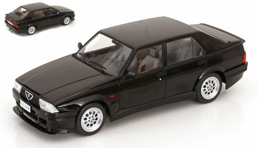 MODELLINO ModelCarGroup ALFA ROMEO 75 TURBO EVOLUZIONE 1987 BLACK 1:18 MODEL SCALE MCG18429 250506