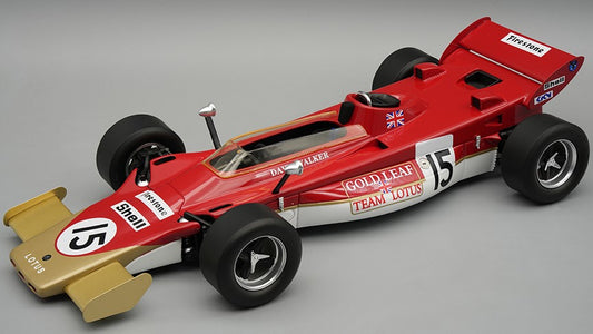 LOTUS 56B DUTCH GP 1971 D.WALKER C/VETRINA 1:18 Scala 1:18 Tecnomodel