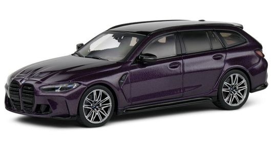 MODELLINO IN SCALA Solido COMPATIBILE CON BMW 3-SERIES M3 TOURING SW STATION WAGON 2023 PURPLE 1:43 MODEL SCALE SL4315401 241217