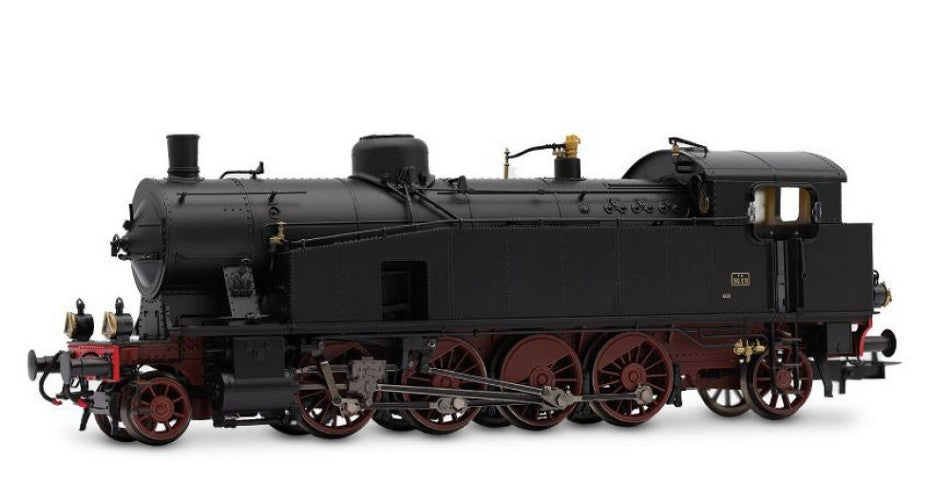 MODELLINO IN SCALA Rivarossi COMPATIBILE CON FS STEAM LOCOMOTIVE GR 940 OIL LAMPS EP.III 1:87 MODEL SCALE HR2956 241217