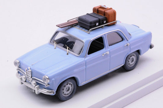 MODELLINO IN SCALA Rio COMPATIBILE CON ALFA ROMEO GIULIETTA BERLINA T.I. 1959 VACANZE INVERNALI 1:43 MODEL SCALE RI4745 241220
