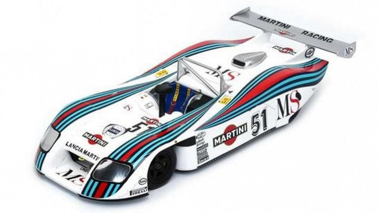 MODELLINO Spark Model LANCIA MARTINI GR6 N.51 24 H LM 1982 FABI-ALBORETO-STOMMELEN 1:18 MODEL SCALE 18S850 250506